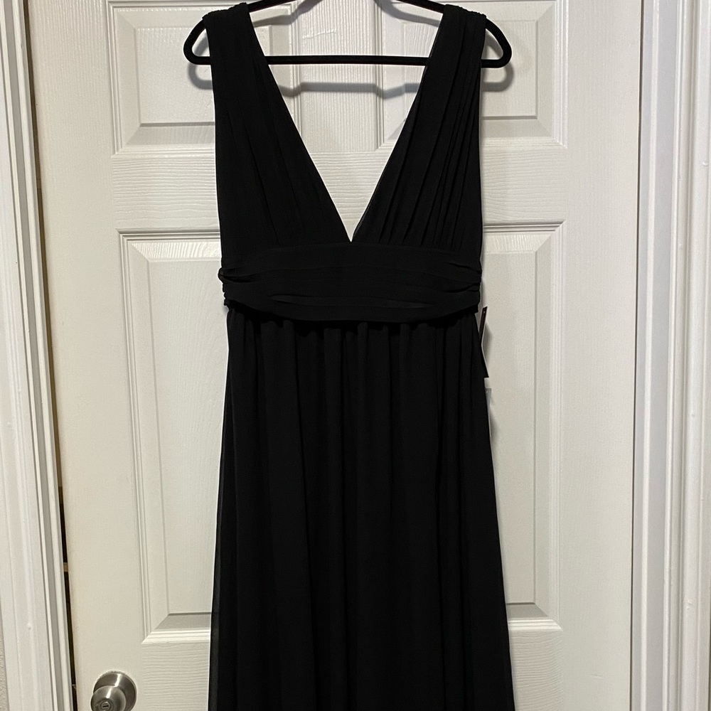 Lulu’s Heavenly Hues Maxi Dress - L - Black